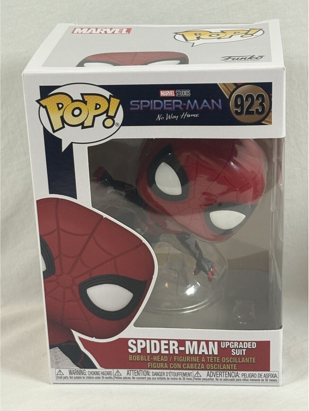 Funko Pop! Vinyl: Marvel Spider-Man No Way Home (Upgraded Suit) #923
